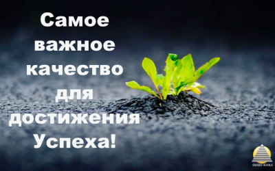 Самое важное качество для достижения Успеха!