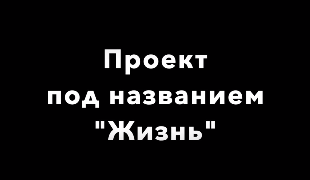 Проект под названием «Жизнь»